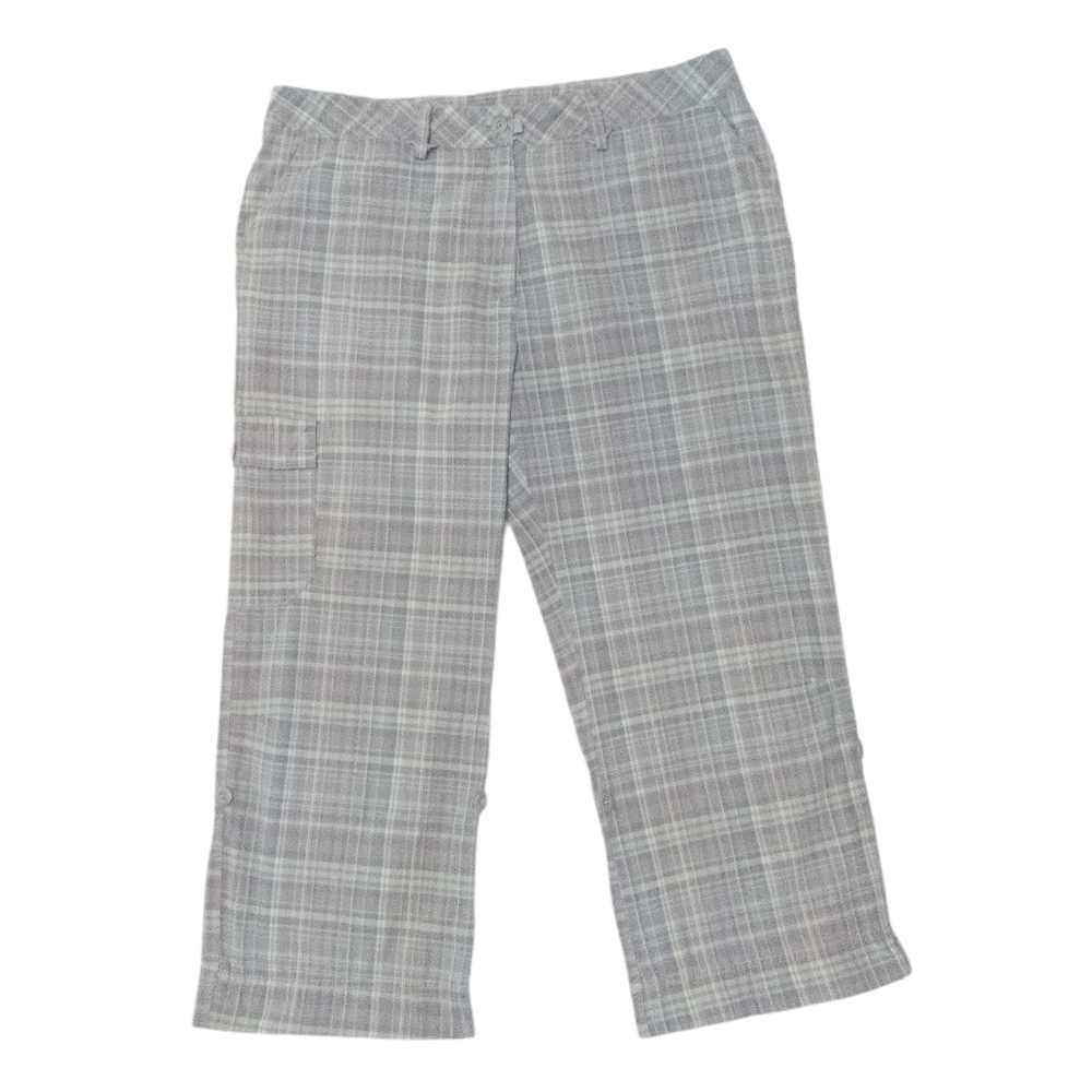 Woolrich Plaid Cotton Capri Pants